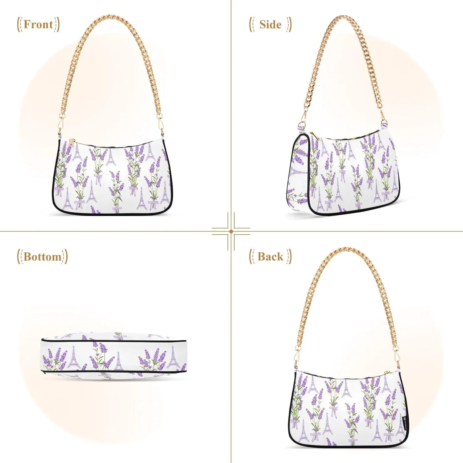 Chain Shoulder Bag Tote Handbag Purse for Women