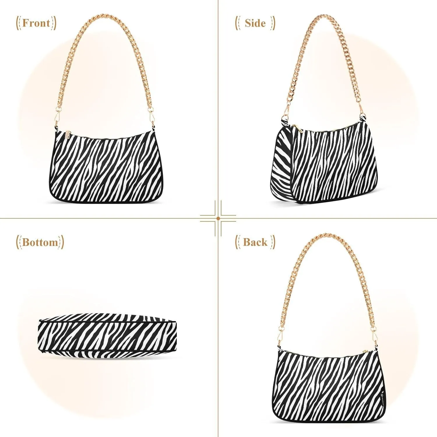 Chain Shoulder Bag Tote Handbag Purse for Women