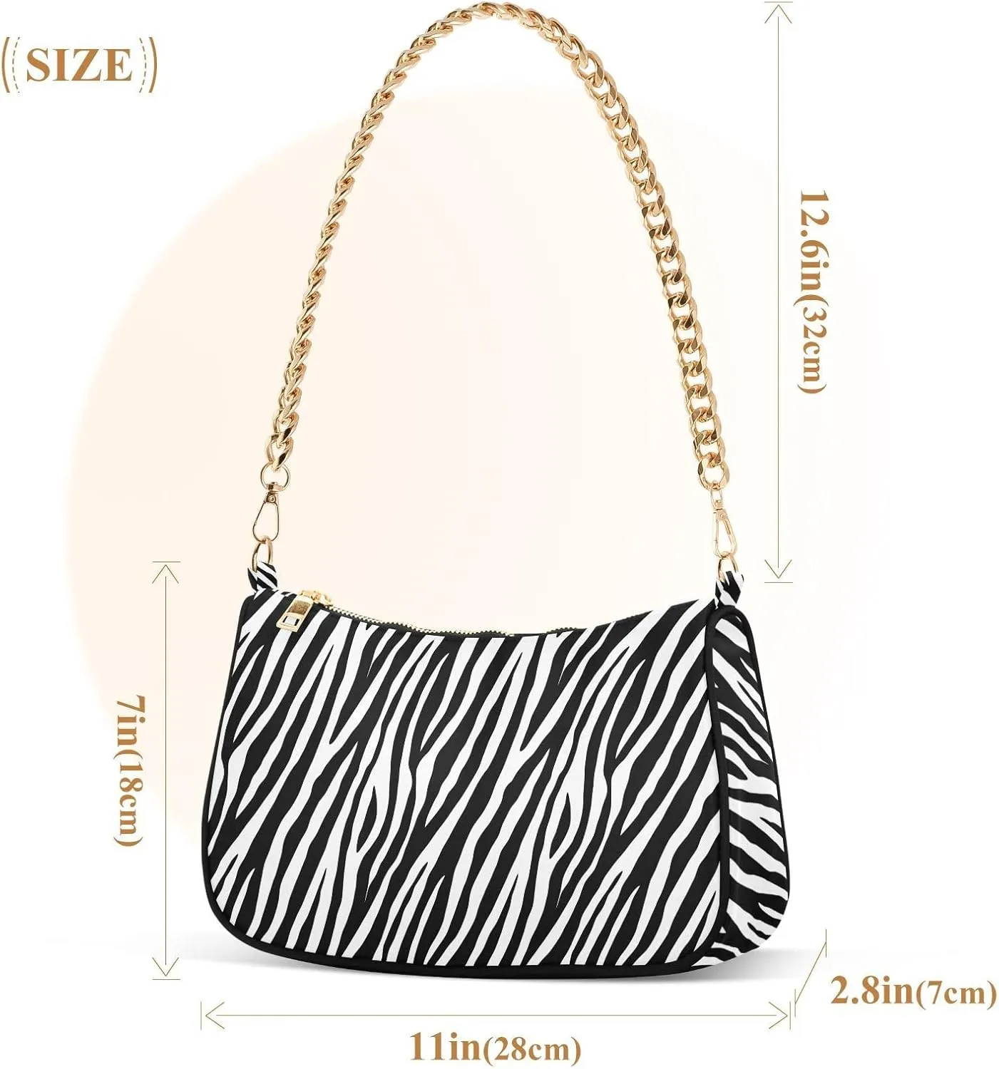 Chain Shoulder Bag Tote Handbag Purse for Women