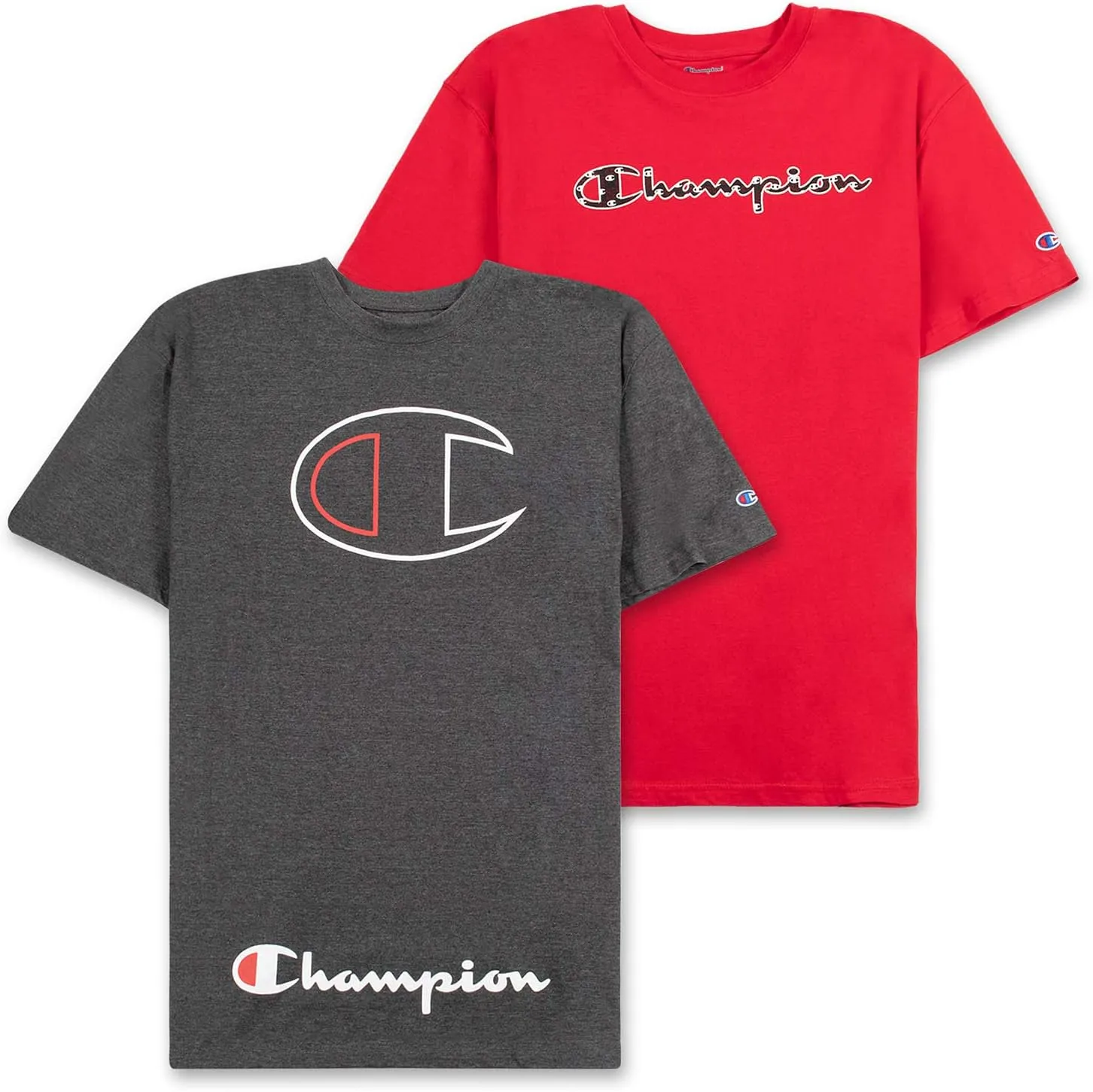 Champion Big and Tall T Shirts for Men  2 Pack Graphic Mens Big and Tall Tees