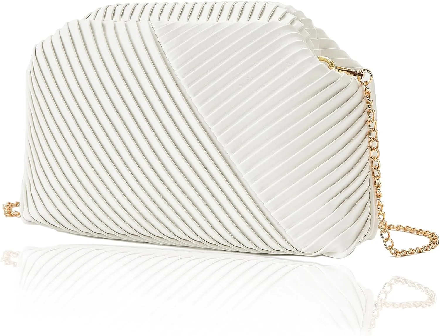 Clutch Handbag for Women Chain Shoulder Crossboby Bag Cloud Purse Designer Evening Bag