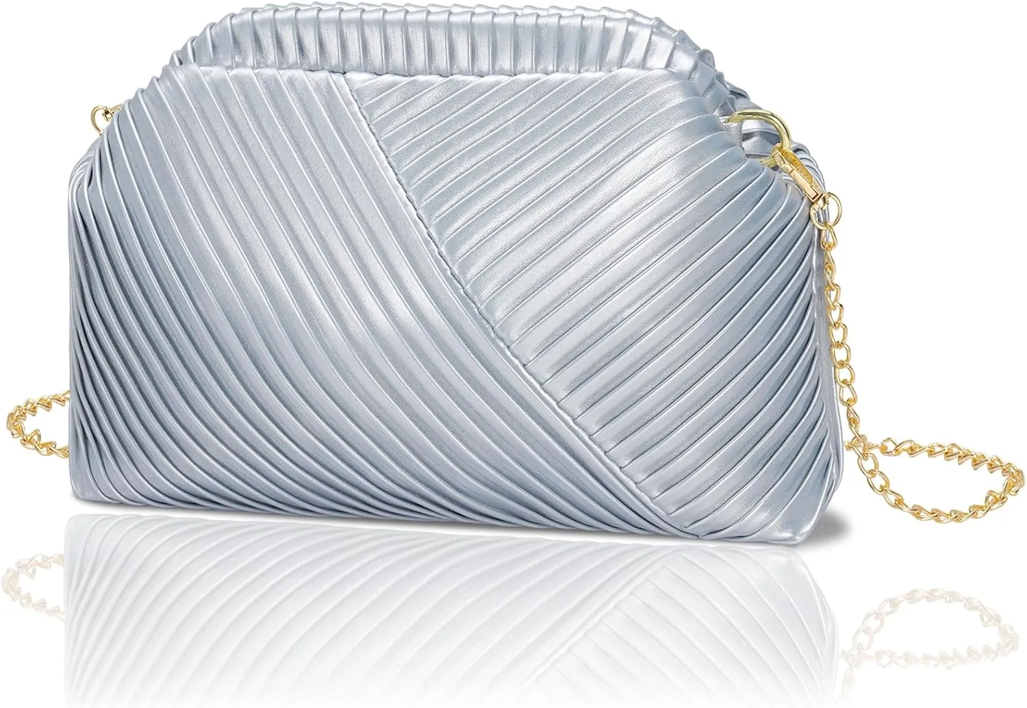 Clutch Handbag for Women Chain Shoulder Crossboby Bag Cloud Purse Designer Evening Bag