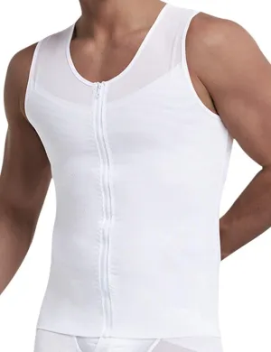 Compression Shirts for Men Body Shaper Slimming Shirts Shapewear with Zipper