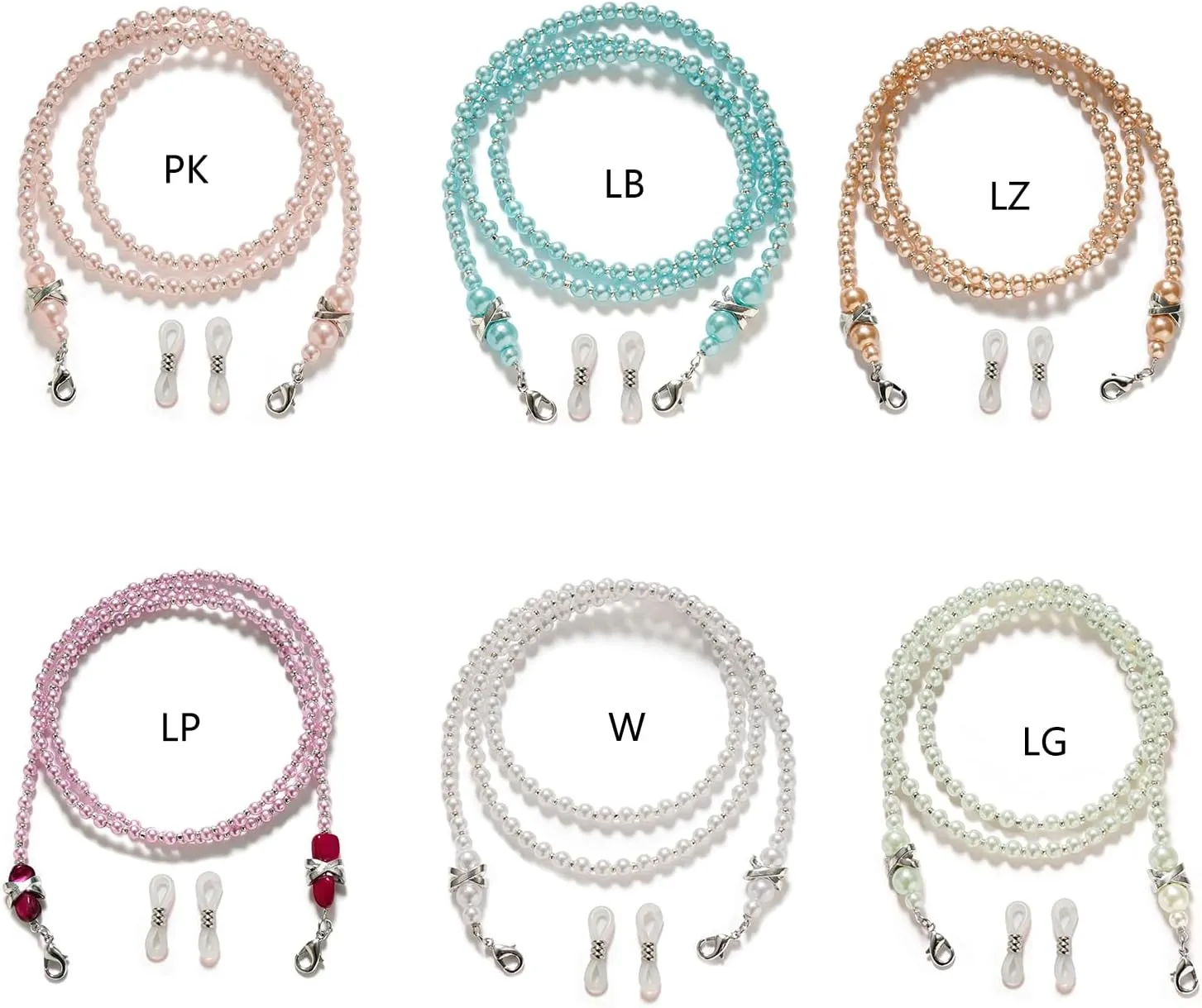 Cord for Women Beaded Glasses Chain Eyeglasses Cord Strap Eyeglass Chain Holder Eyeglasses Cord Holder