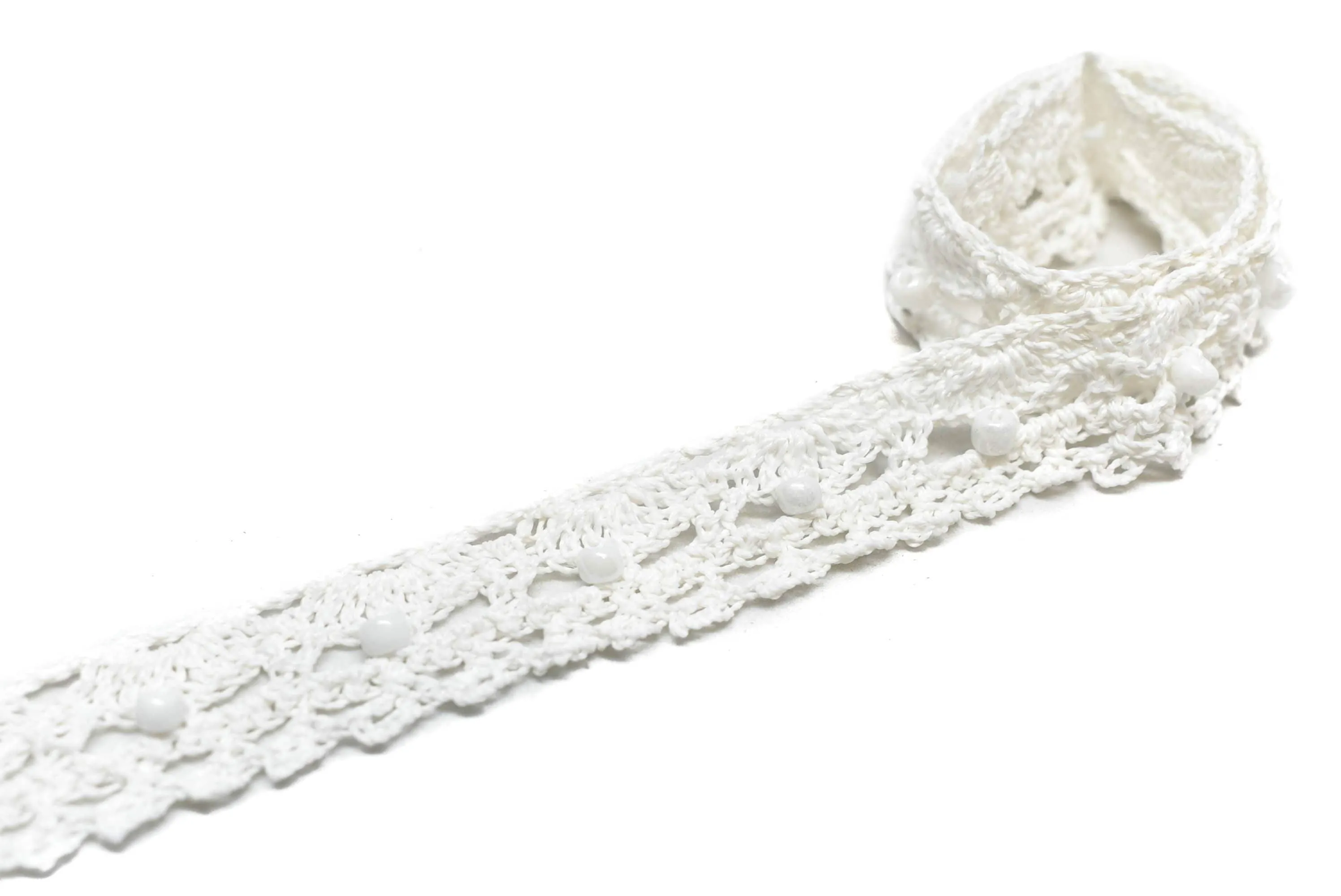 Crochet Beaded Trim