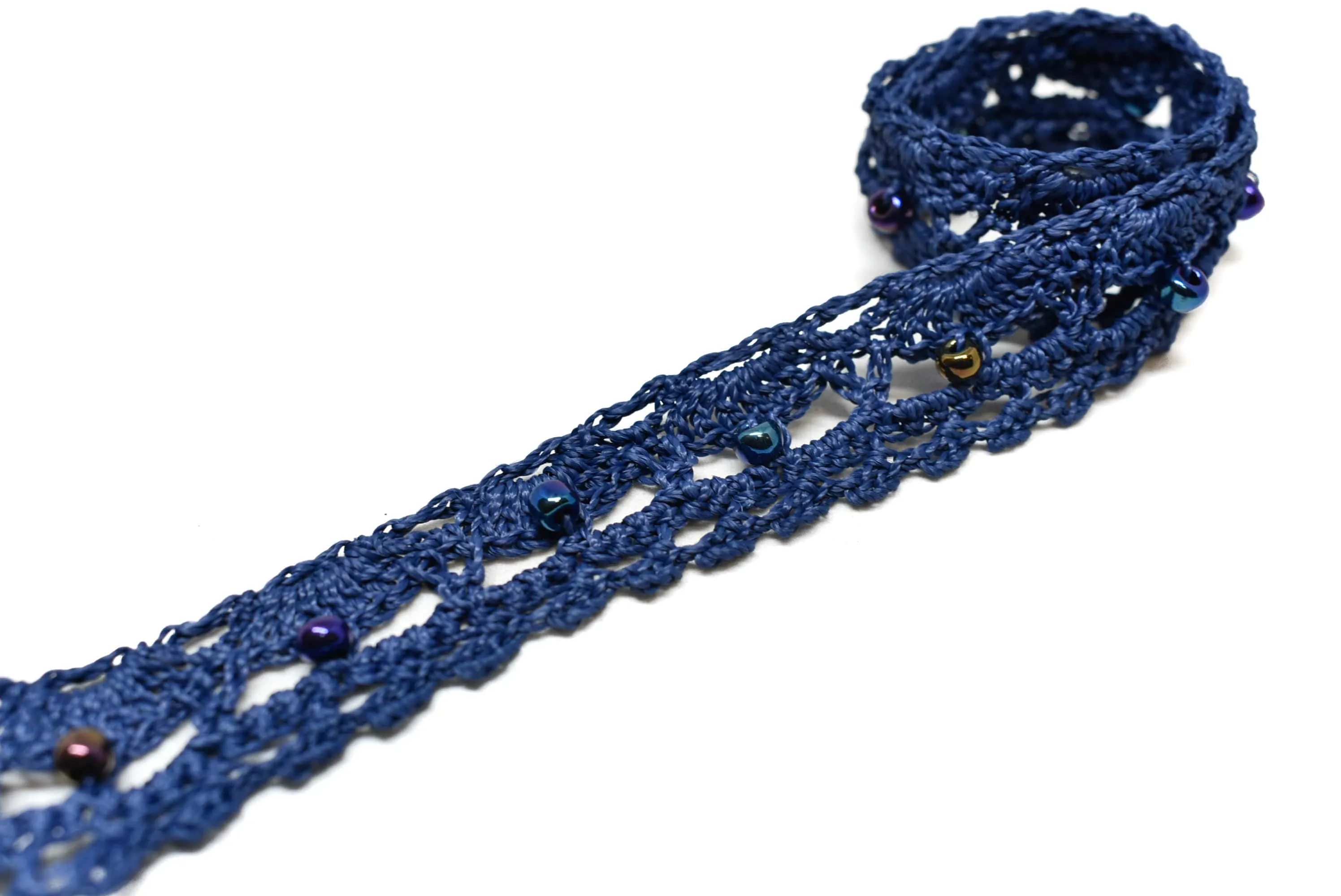 Crochet Beaded Trim