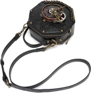 Crossbody Bag, Industrial Retro Style Women's Shoulder Crossbody Bag - Handheld Satchel for Everyday Use