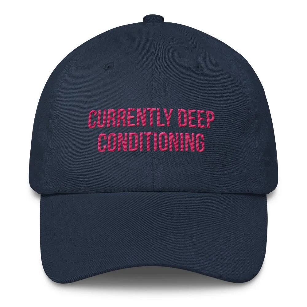 Currently Deep Conditioning - Classic Hat
