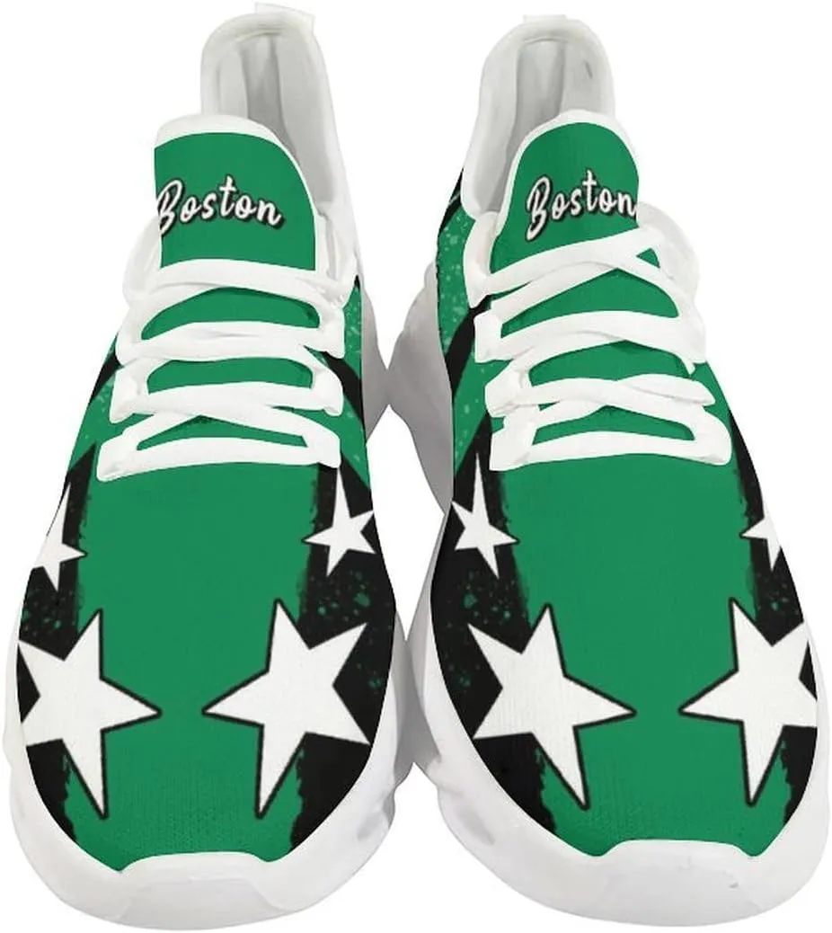 Custom Men's Sneakers Basketball Name & Number Breathable Fan Gift for Men Women Athletic Gym Slip-on Shoes Personalized White Black