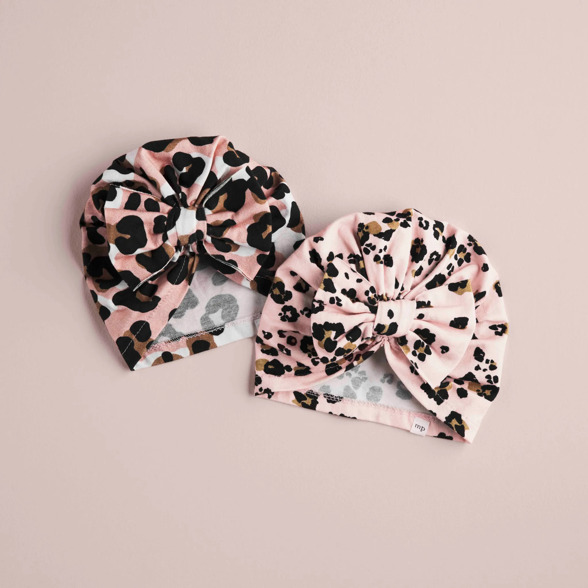 Dainty Leopard Bow Hat