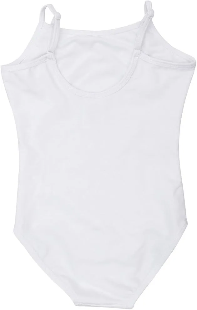 Dancina Leotard Camisole Adjustable Strap Ballet Gymnastic Front Lined Ages 2-10