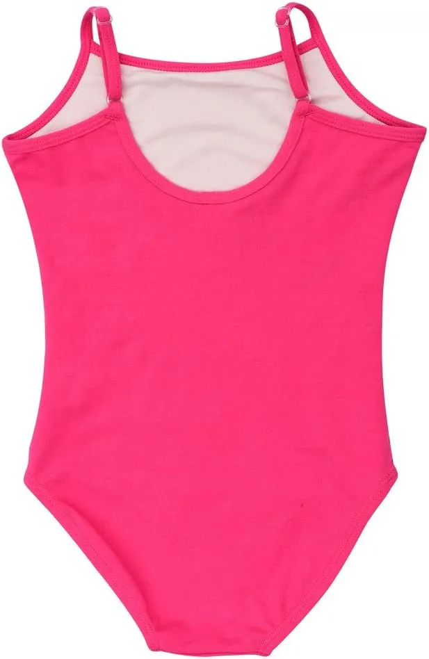 Dancina Leotard Camisole Adjustable Strap Ballet Gymnastic Front Lined Ages 2-10