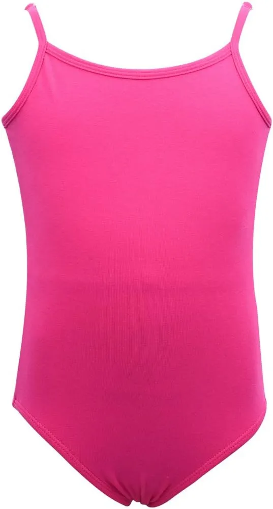 Dancina Leotard Camisole Adjustable Strap Ballet Gymnastic Front Lined Ages 2-10