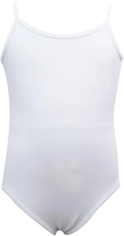 Dancina Leotard Camisole Adjustable Strap Ballet Gymnastic Front Lined Ages 2-10