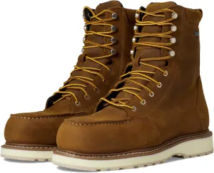 Danner Cedar River 8 Waterproof Aluminum Toe Work Boots for Men - Premium Leather with Breathable Danner Dry & Slip-Resistant Outsole, EH Rated