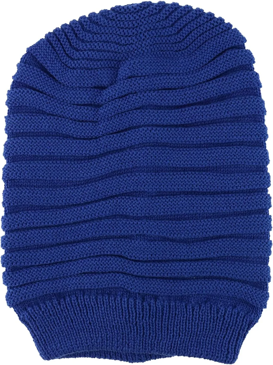 Dreadlock Deep Crown Ribbed Long Knit Rasta Beanie