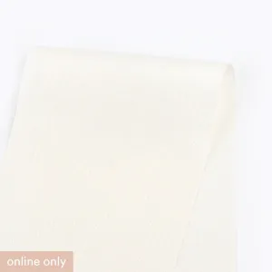 Droplet Cloque Silk - Ivory (remnant)