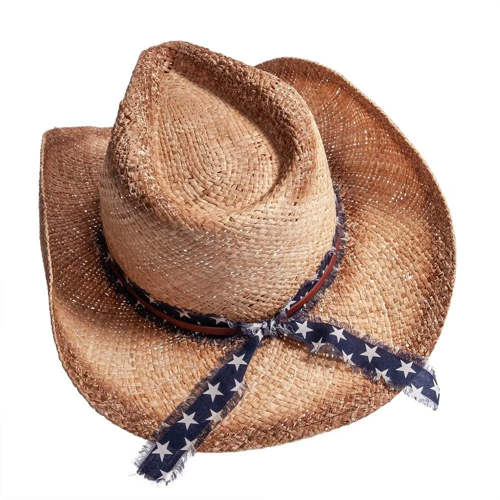 Dusty | Mens Straw Cowboy Sun Hat