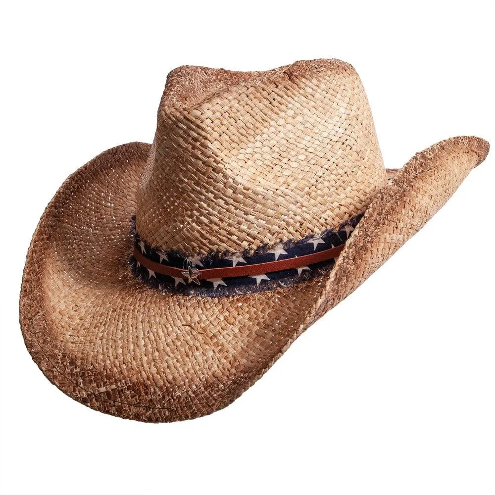 Dusty | Mens Straw Cowboy Sun Hat