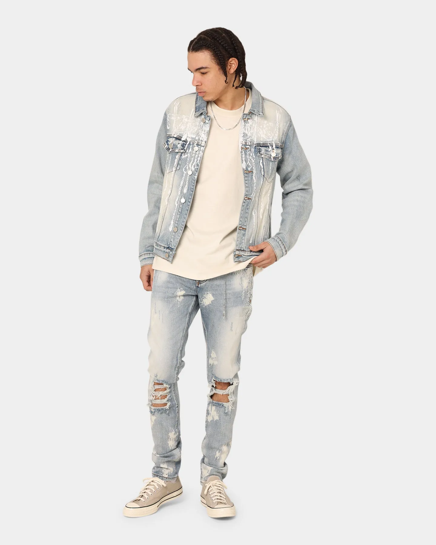 En Noir Inc Cash Jeans Light Indigo