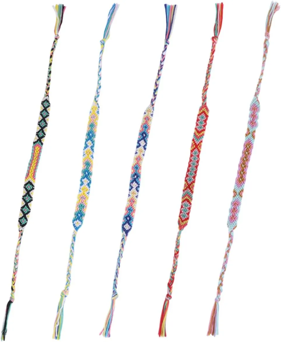Ethnic Style Hand Woven Wrist Chain Men's Bracelet Fashion Bangle for Daily Wear
