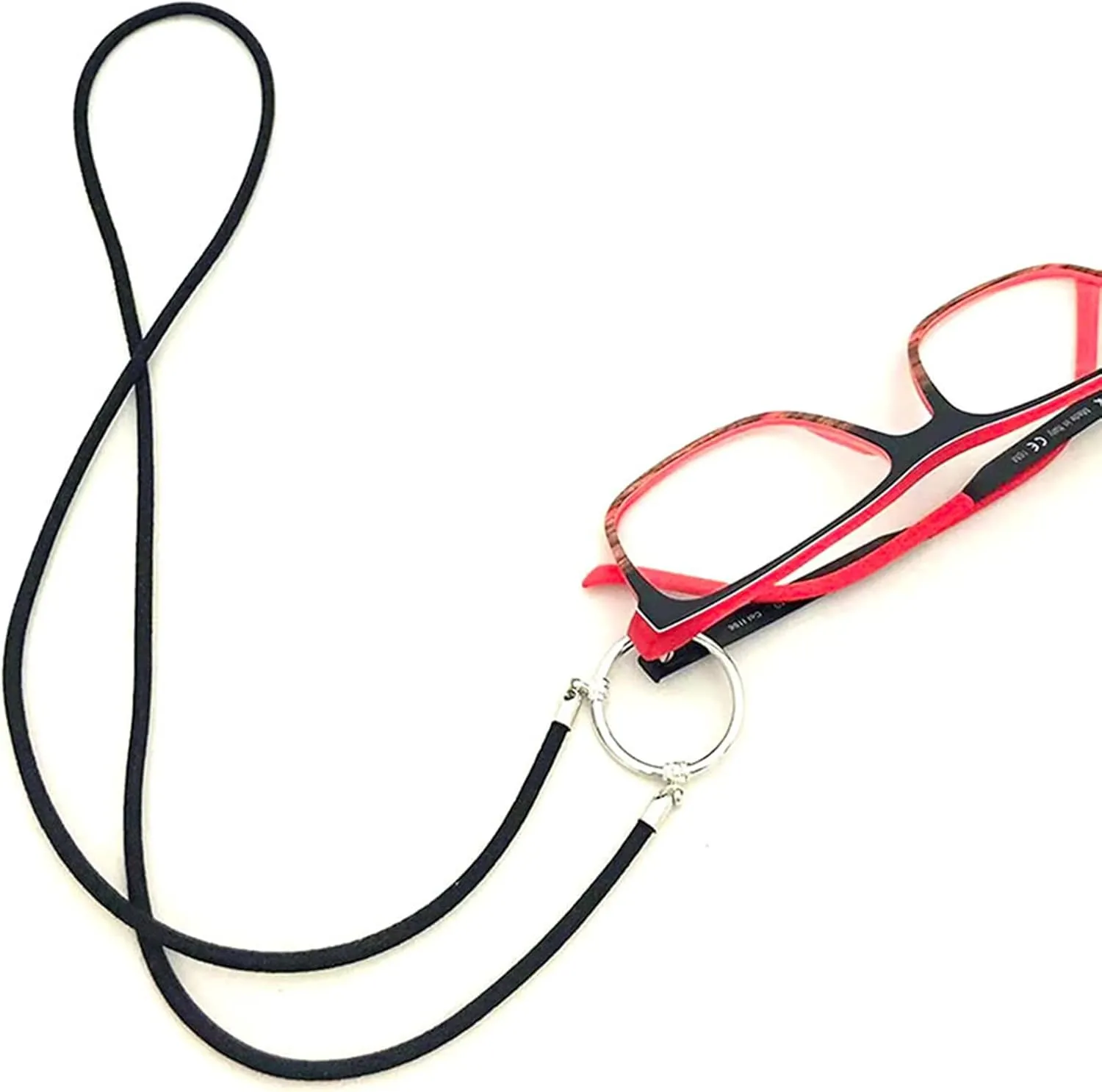 Eyeglass Holder Necklace Ring Simple Glasses Holder Strap Chain Sunglasses Holder Anti-lost Cord Necklace for Women Men