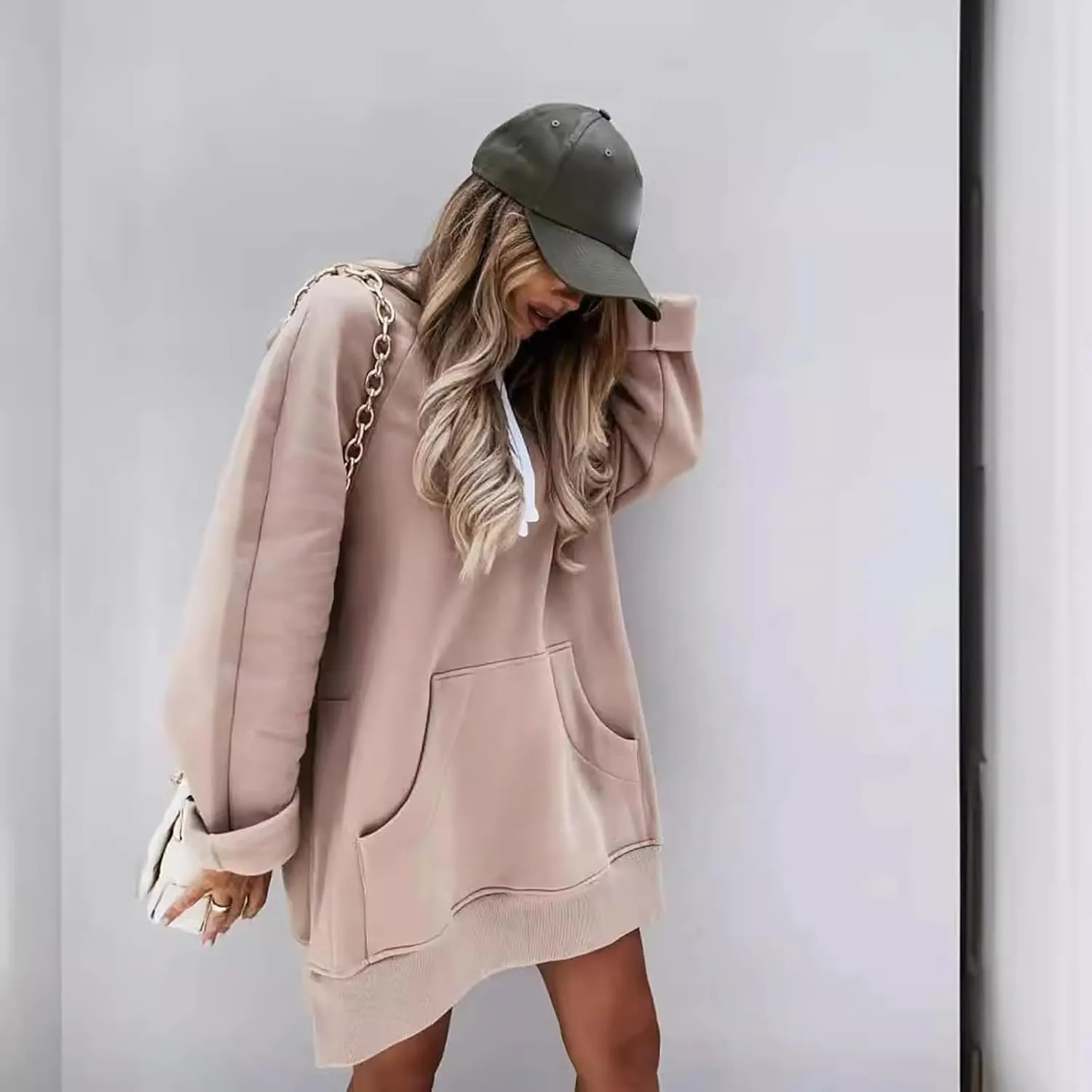 First Ones Hoodie for Women, Oversized Hoodie Hoody Dress Long Sweatshirt, Hoodie Dresses for Women with Pockets