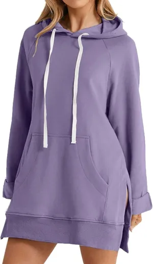First Ones Hoodie for Women, Oversized Hoodie Hoody Dress Long Sweatshirt, Hoodie Dresses for Women with Pockets