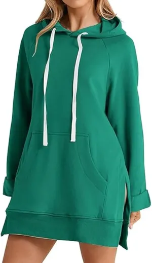 First Ones Hoodie for Women, Oversized Hoodie Hoody Dress Long Sweatshirt, Hoodie Dresses for Women with Pockets