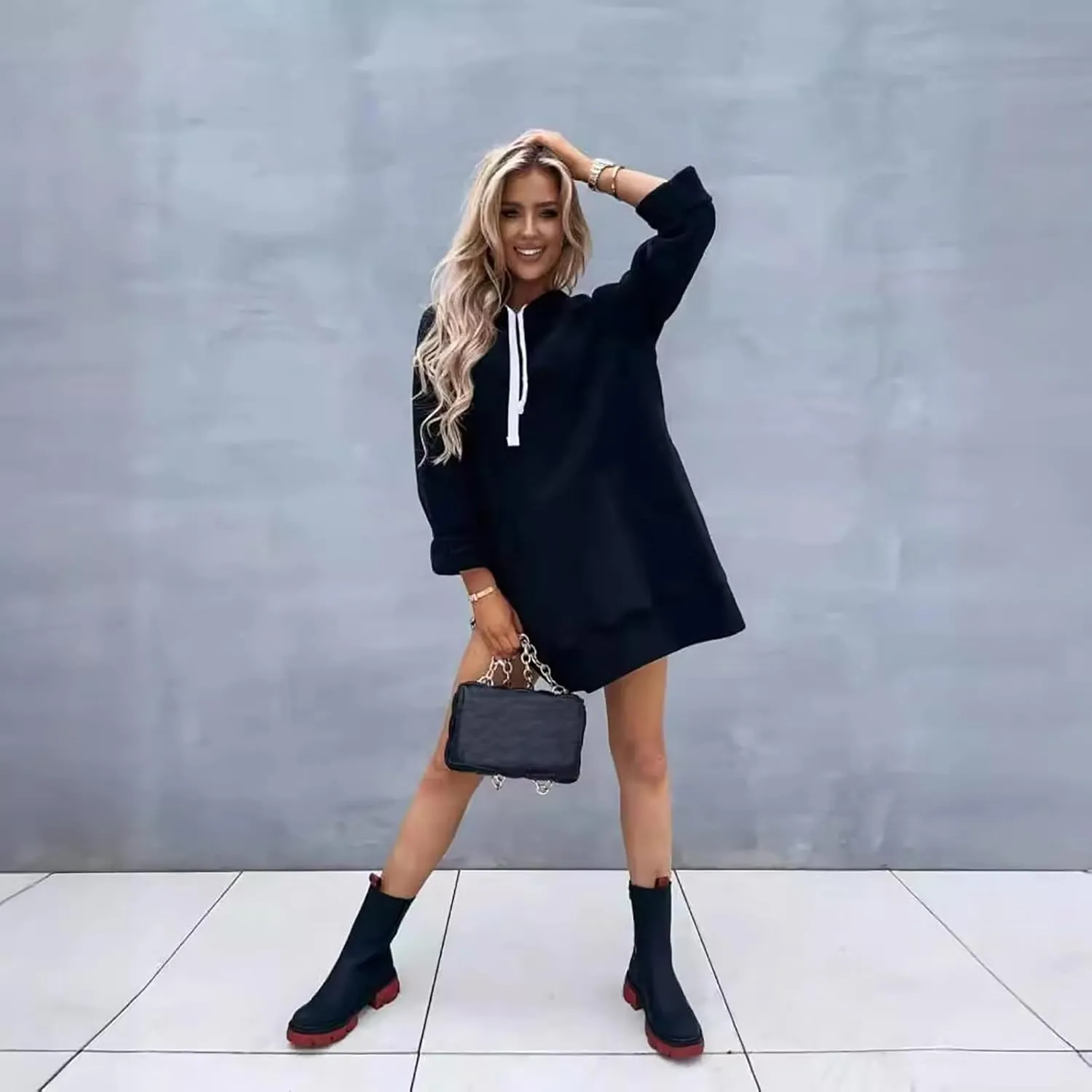 First Ones Hoodie for Women, Oversized Hoodie Hoody Dress Long Sweatshirt, Hoodie Dresses for Women with Pockets