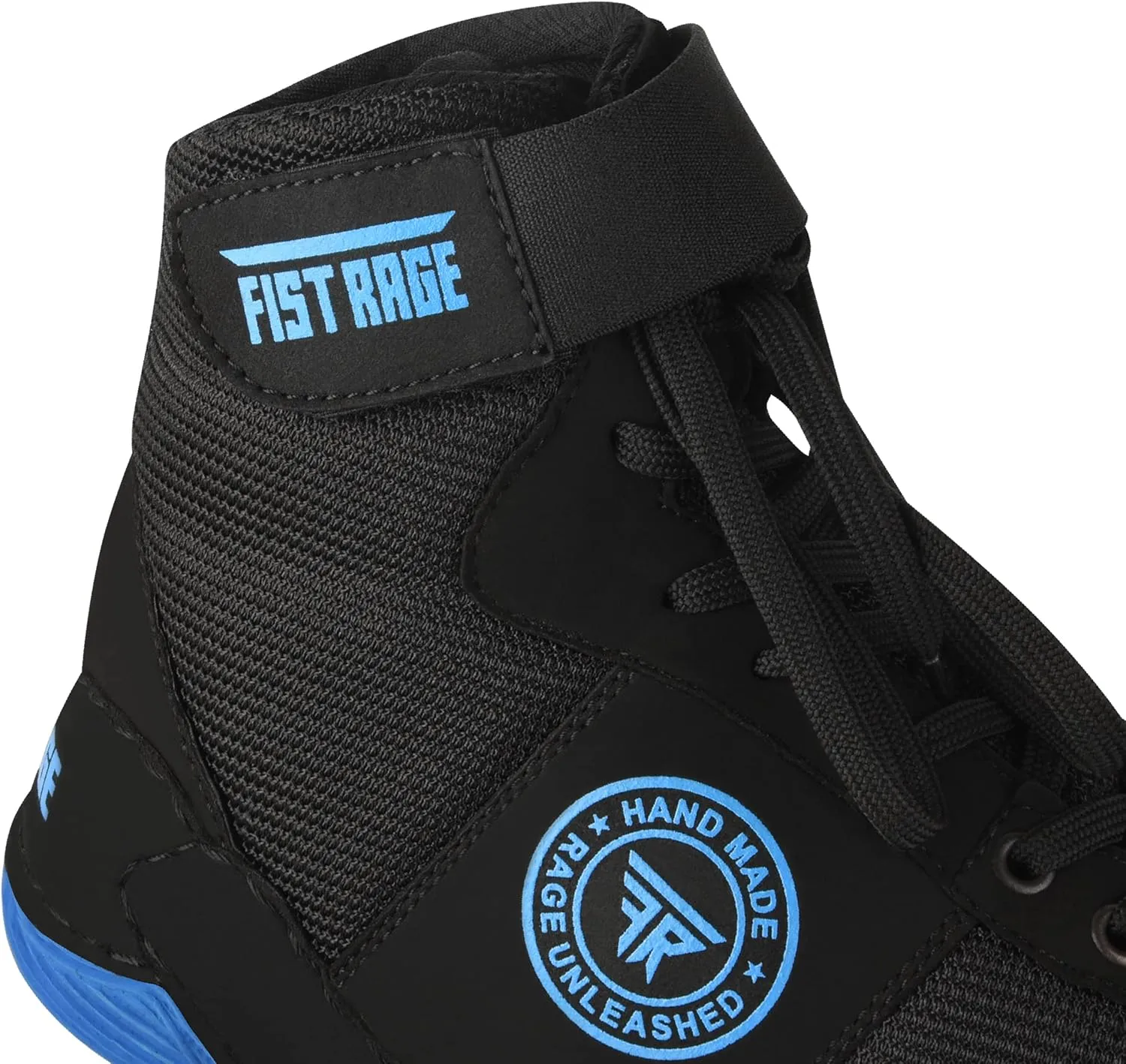 FISTRAGE Wrestling Shoes Fighting Sports Master Training Mesh and Rubber Sole Unisex Pro Men's and Youth Genuine Boot Light Weight | Combat Footwear for Adults