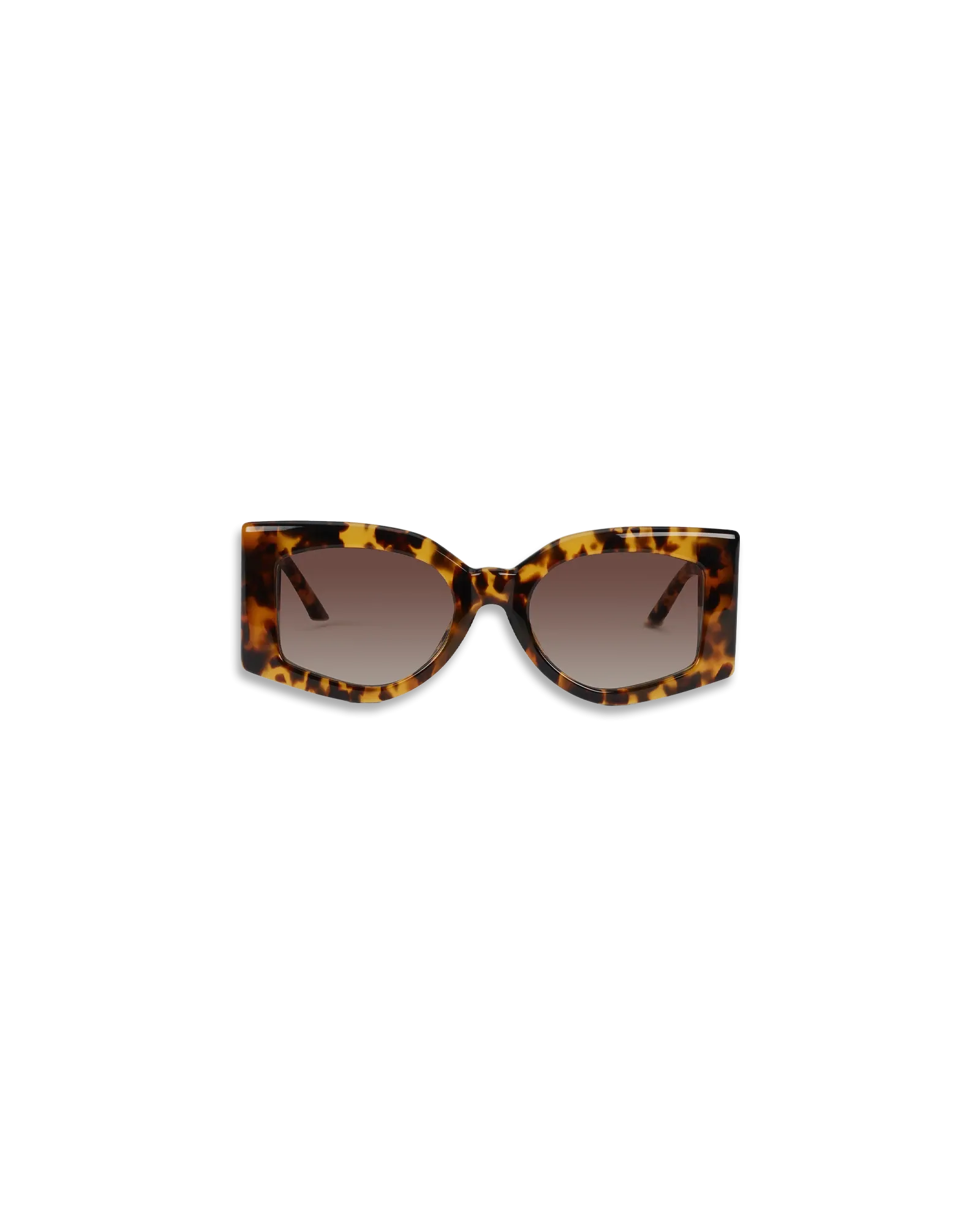Gold & Brown The Magazine Sunglasses