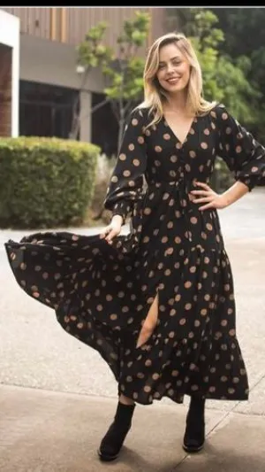 Gold Spot Dress