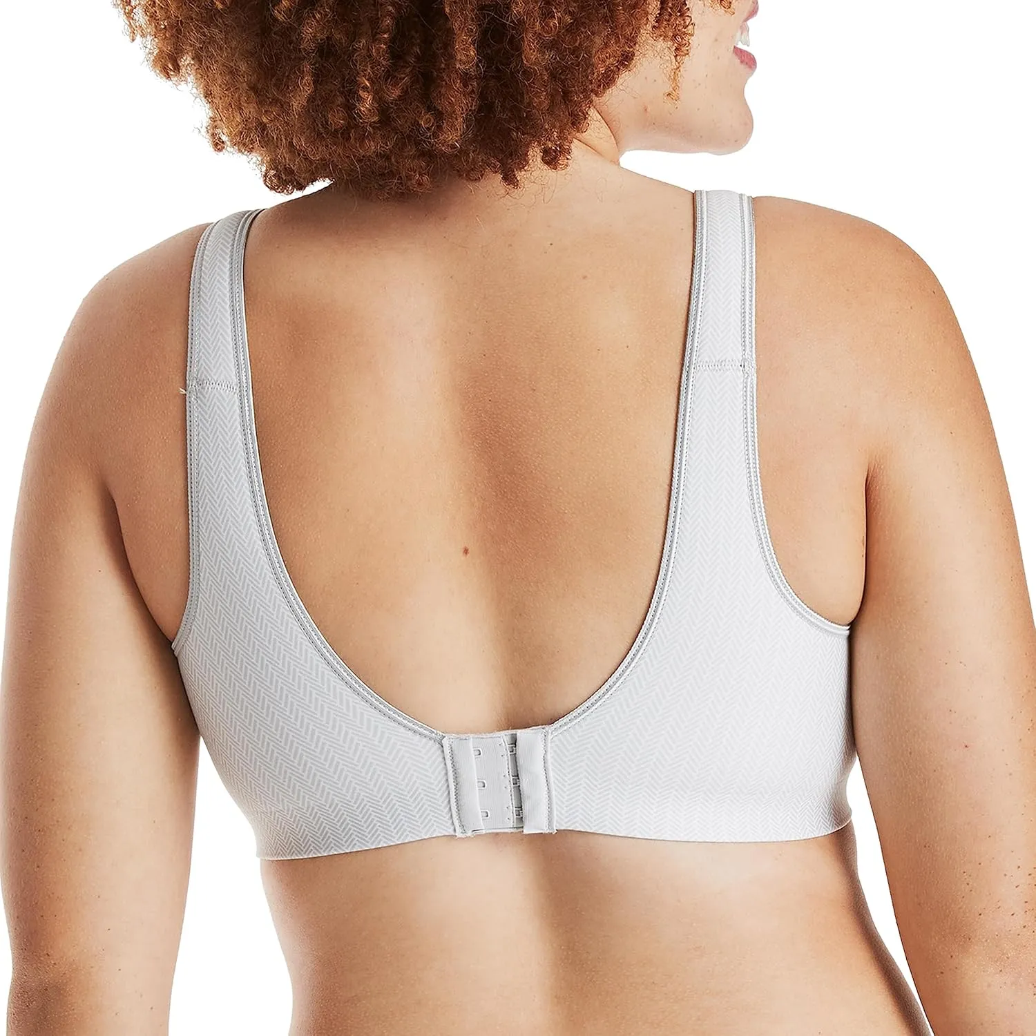Hanes Women's Wireless Bra, Smooth Comfort Full-Coverage T-Shirt Bra, Single or 2-Pack