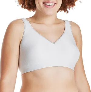 Hanes Women's Wireless Bra, Smooth Comfort Full-Coverage T-Shirt Bra, Single or 2-Pack