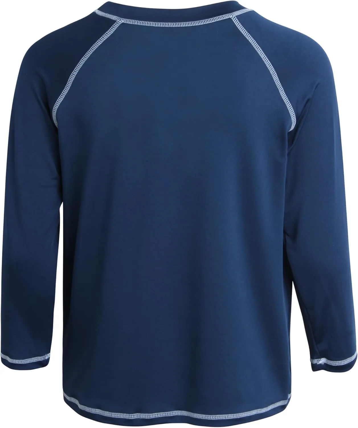 iXtreme Boys Swim Shirt - UPF50  Sun Shirt Long Sleeve Rash Guard for Boys - Quick Dry Toddler and Big Kids Swim Top (2T-20)