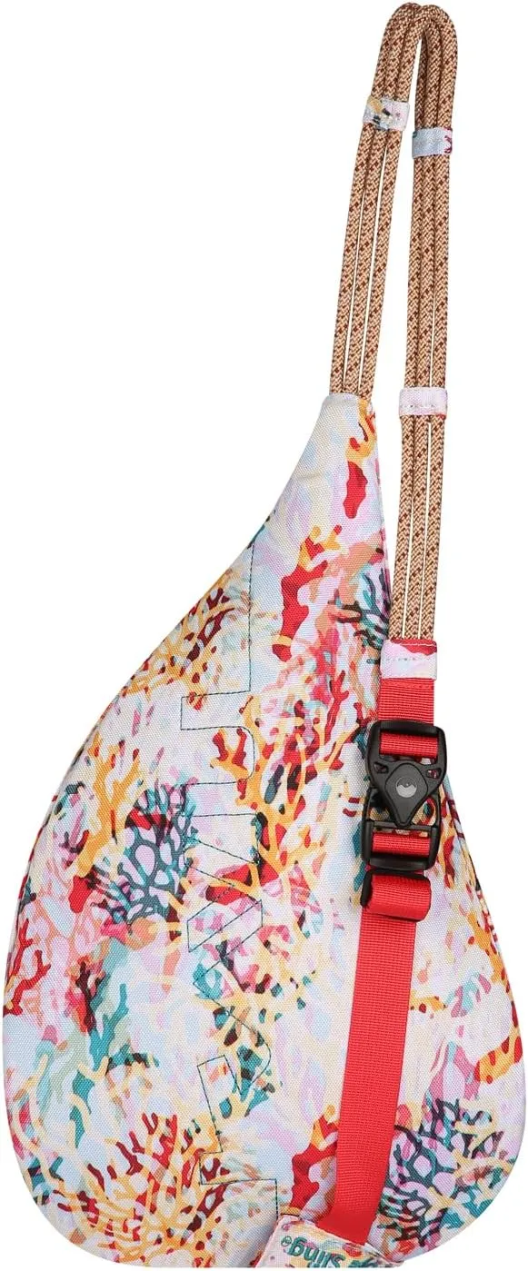 KAVU Mini Rope Sling Pack with Adjustable Rope Shoulder Strap