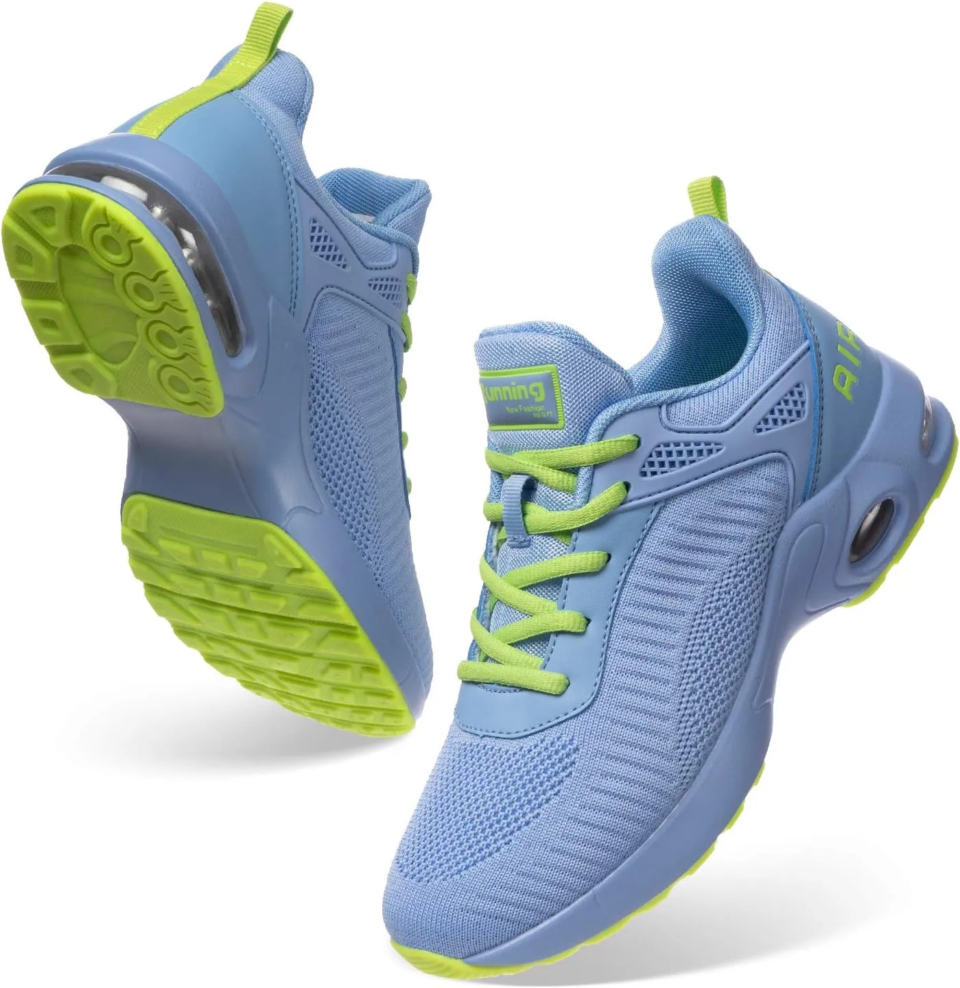 KPP Running Shoes for Women, Navy Blue and Pink, Breathable Mesh Upper