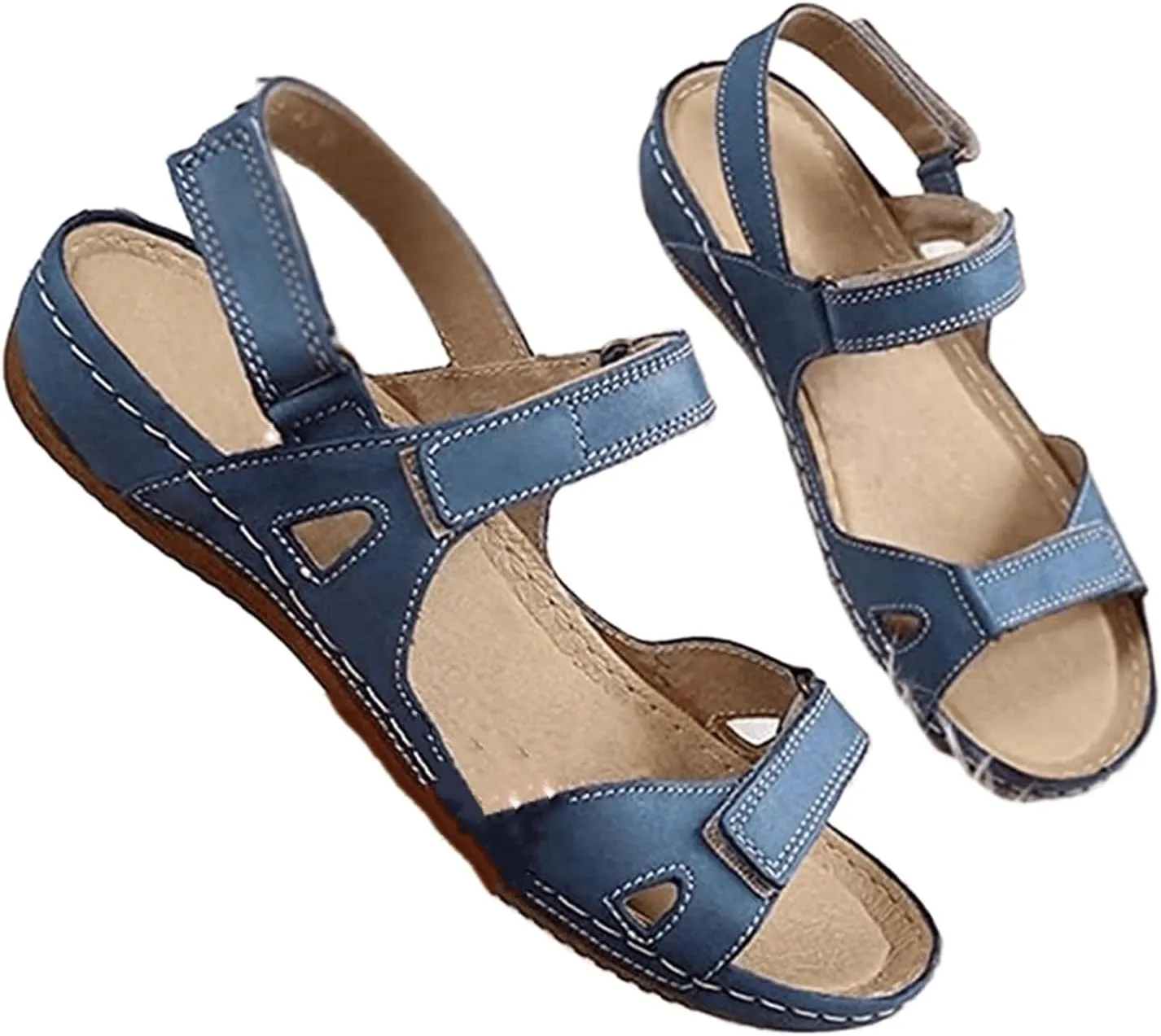 Ladmiple Orthotic Sandals For Women Dressy Summer Flips Flops Arch Support for Flat feet Orthopedic Slides Plantar Fasciitis
