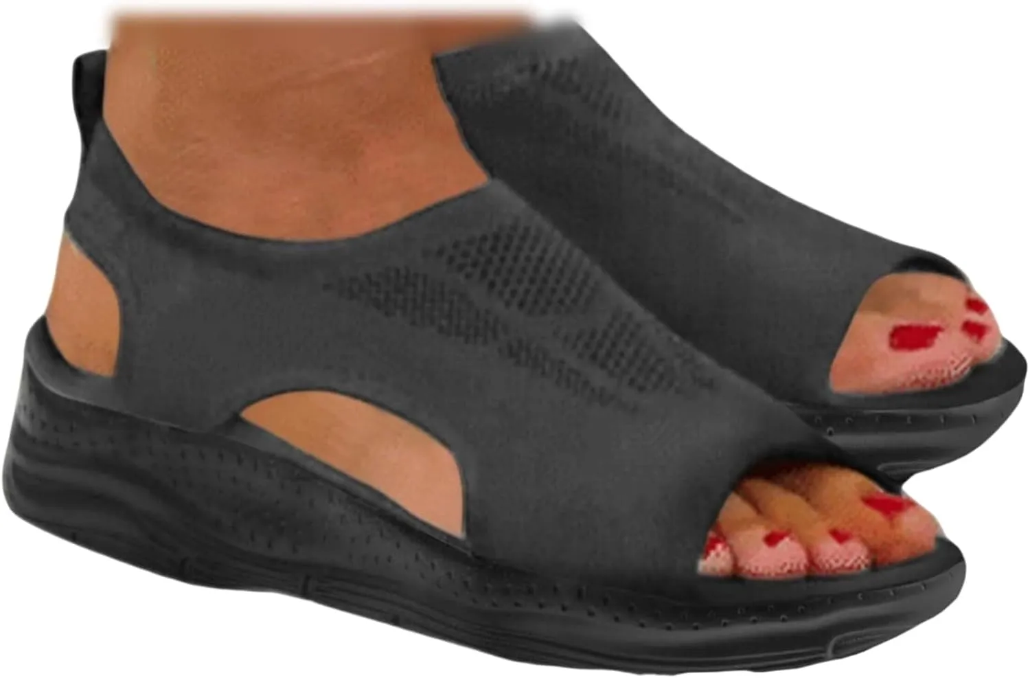 Ladmiple Sandals Women Comfortable Arch Support Orthotic Flips Flops Flat feet Orthopedic Slides Walking Beach Shoes 2025