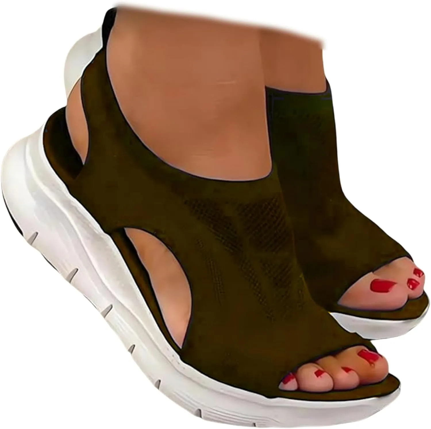 Ladmiple Sandals Women Comfortable Arch Support Orthotic Flips Flops Flat feet Orthopedic Slides Walking Beach Shoes 2025