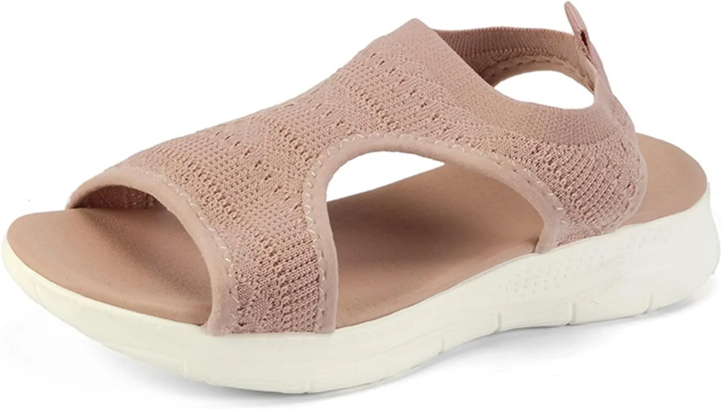 Ladmiple Sandals Women Comfortable Walking Orthopedic Arch Support Flip Flops Soft Summer Beach Shoes Dressy Orthotic Slides