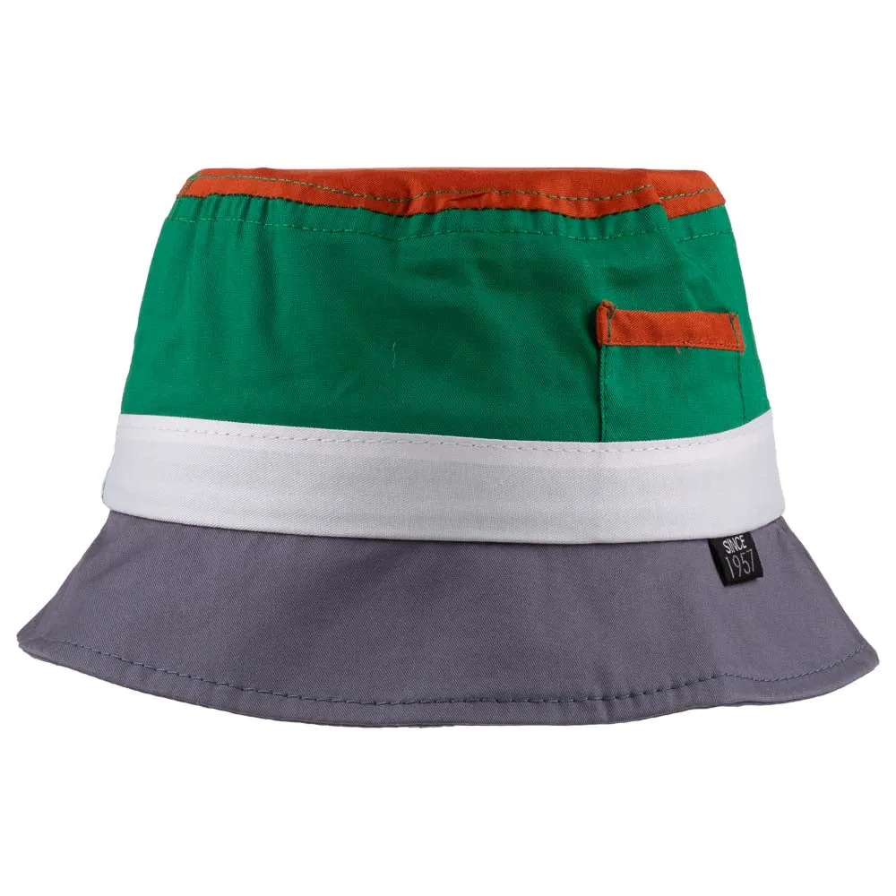 Lightweight Cotton Hat for Toddlers - Wide Brim Print Cap