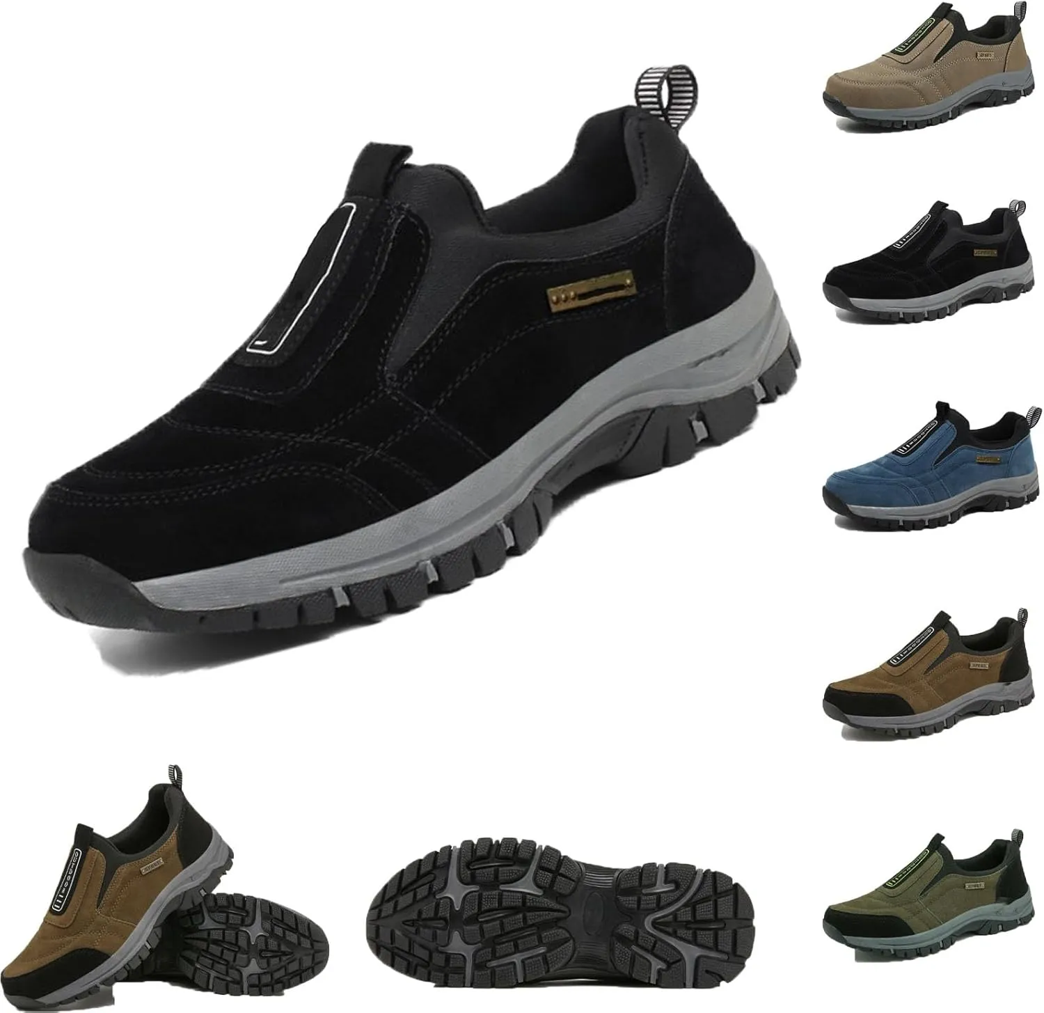 Lunashinex Knitted Sneakers, Women's Thick-Soled Suede Sneakers, Orthopedic Shoes Women Men, Daladder Walking Shoes