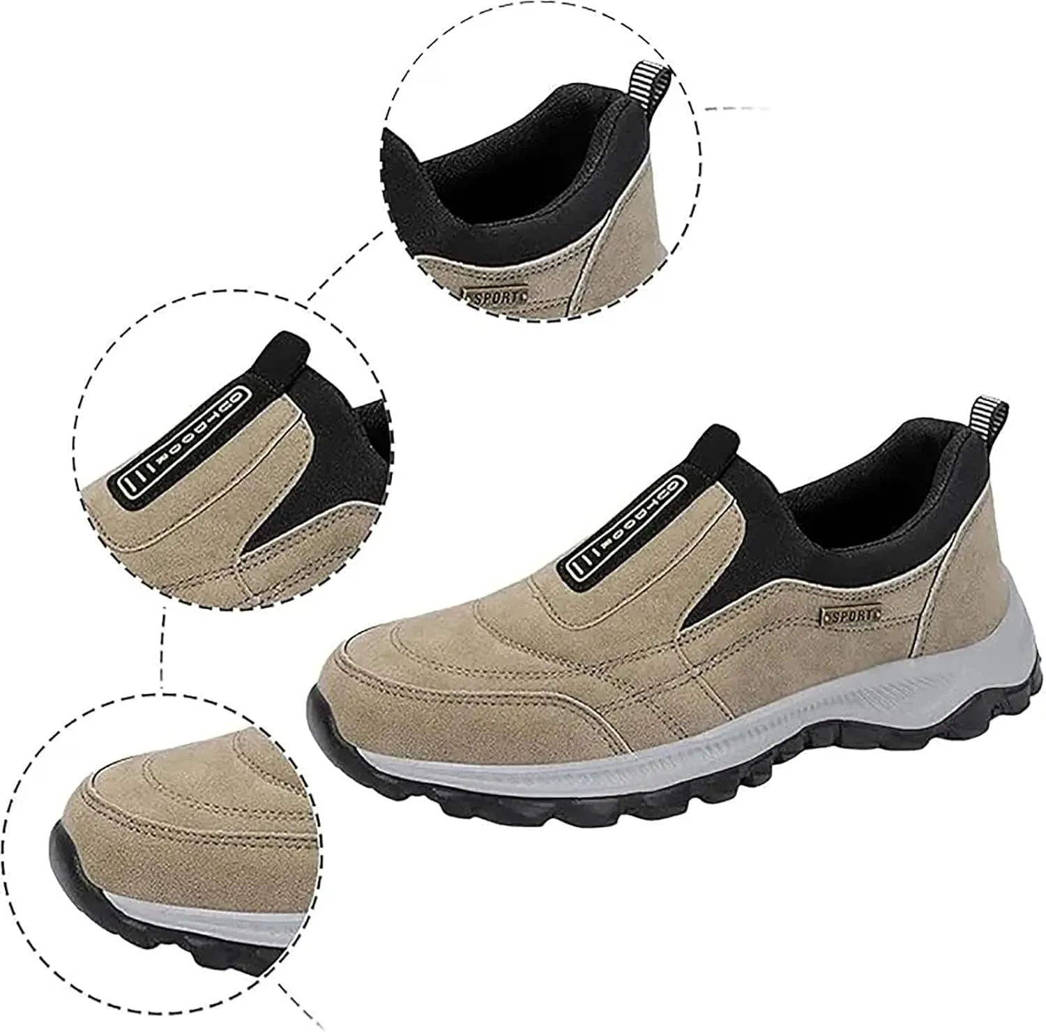 Lunashinex Women's Thick-Soled Suede Sneakers for Ultimate Comfort, Lunashinex Knitted Sneakers Orthopedic Shoes
