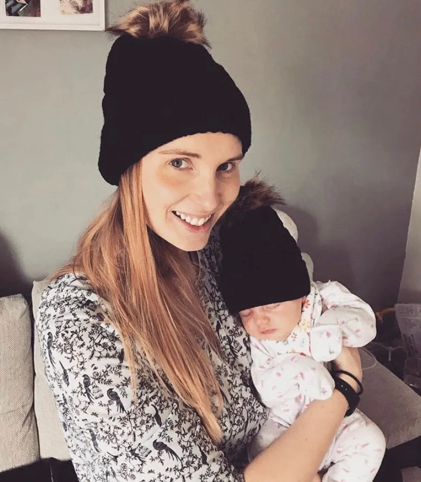 Matching Mama & Baby Hats -Black