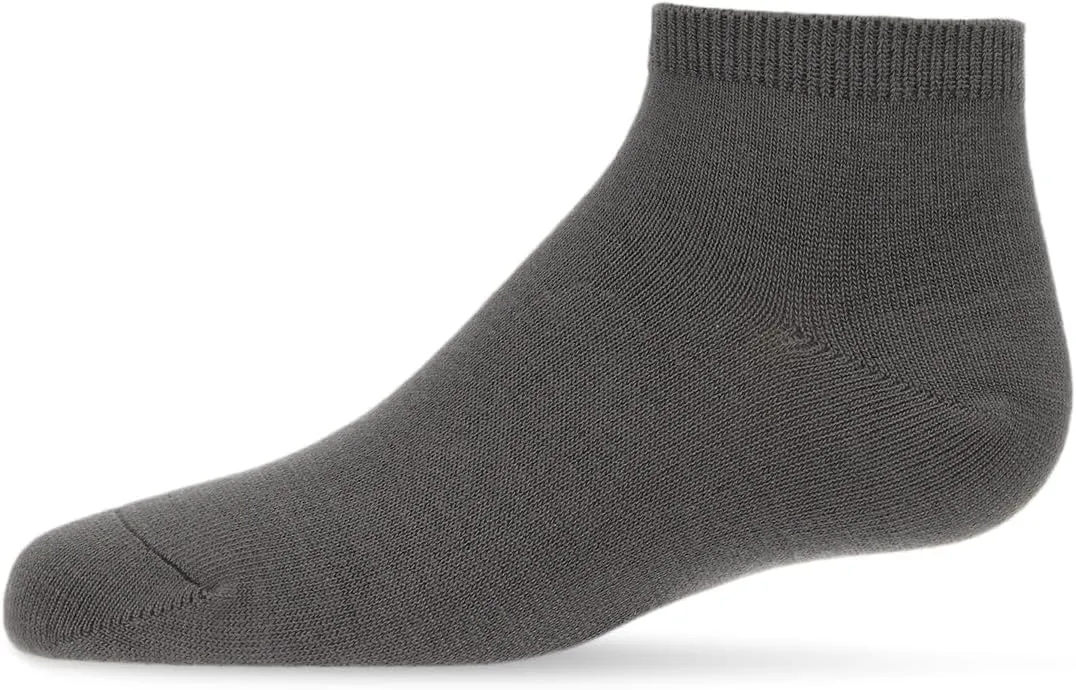 MeMoi Children's Basic Soft Rayon Anklet Socks