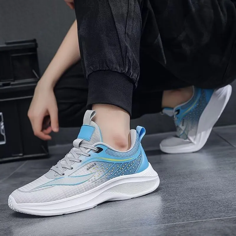 Men's Plus Size Running Shoes Breathable Lightweight Walking Shoes Workout Sport Sneakers Shoes