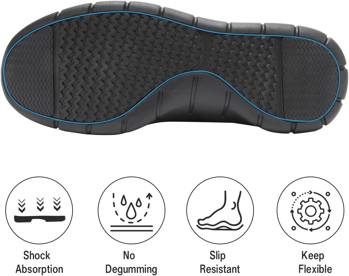 Mens Running Shoes Slip On Sneakers Walking Tennis Gym Athletic Sports Fashion Casual Breathable Shoes