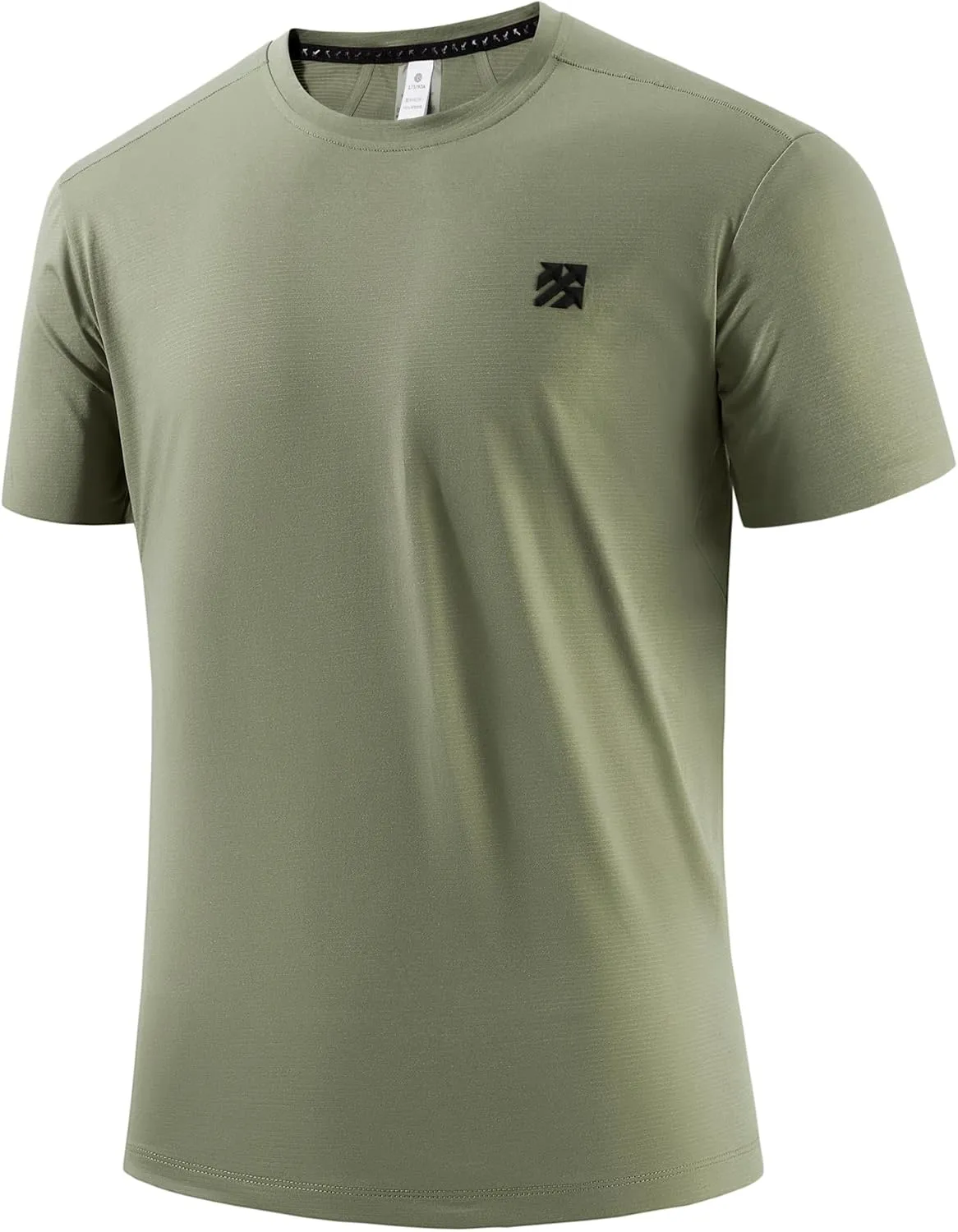 Mens Seamless T-Shirts Light Weight Moisture Wicking Running Workout Pickleball Shirts for Men